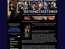 Tablet Screenshot of gothamclocktower.com